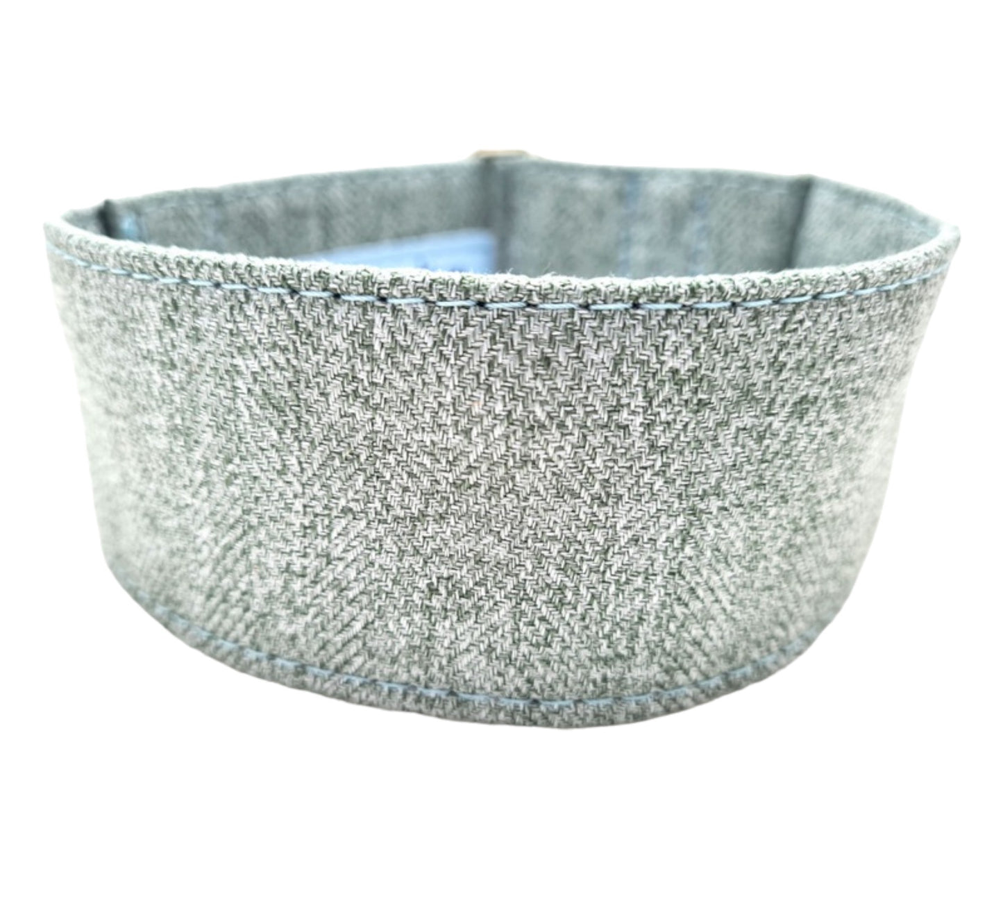 Jacquard herringbone sage