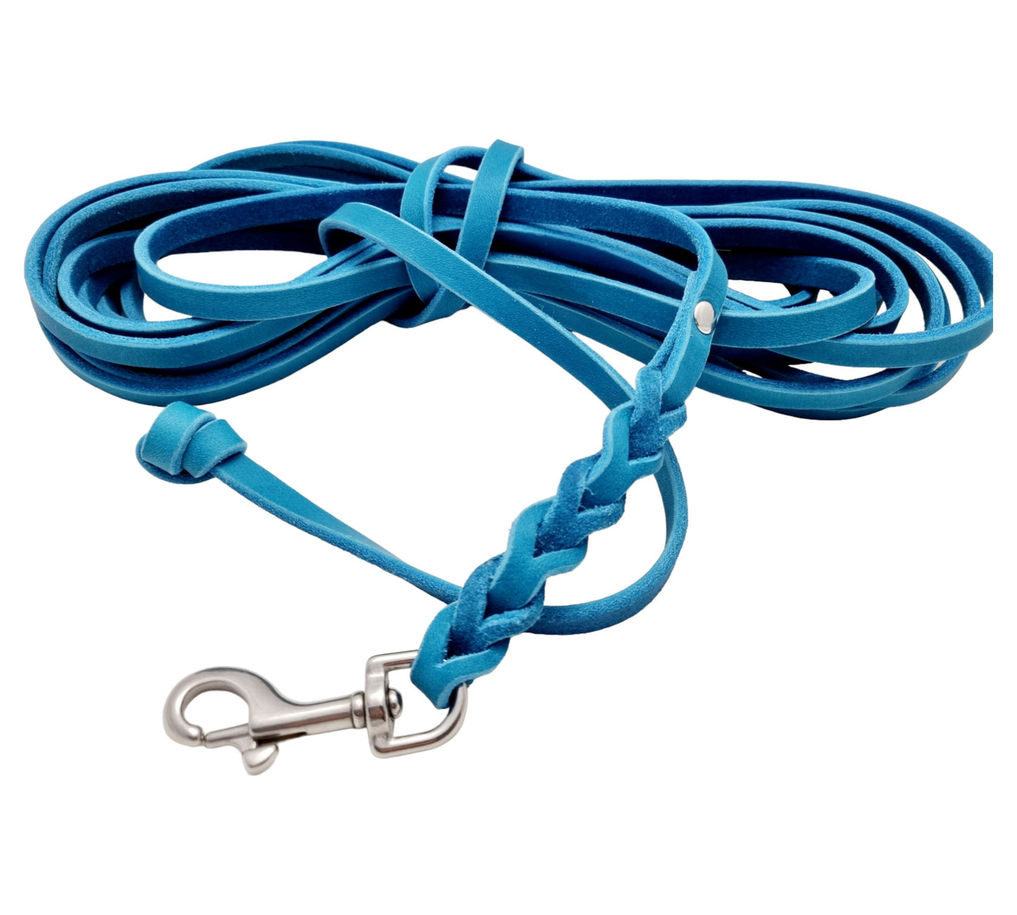 High-quality fat leather leashes, 3-way adjustable