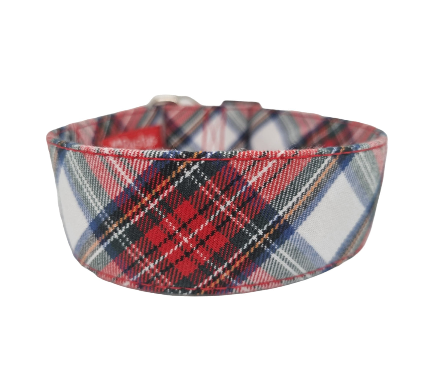 Red and white check