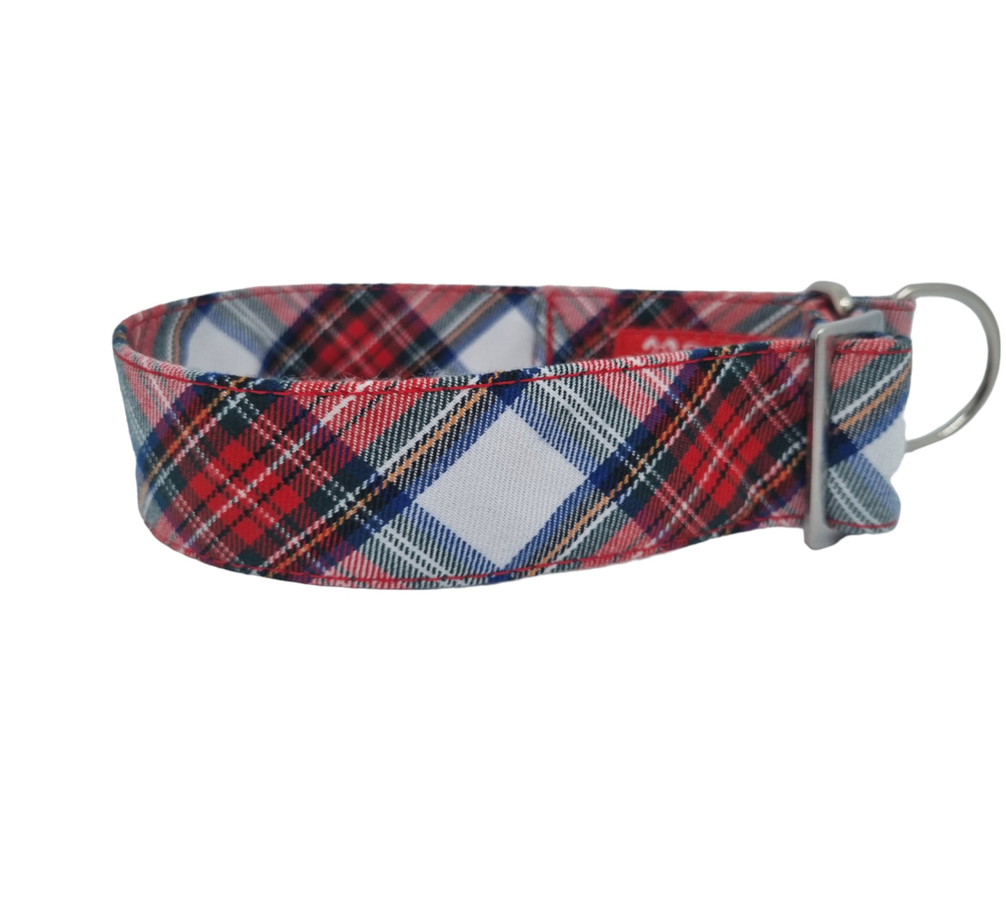 Red and white check