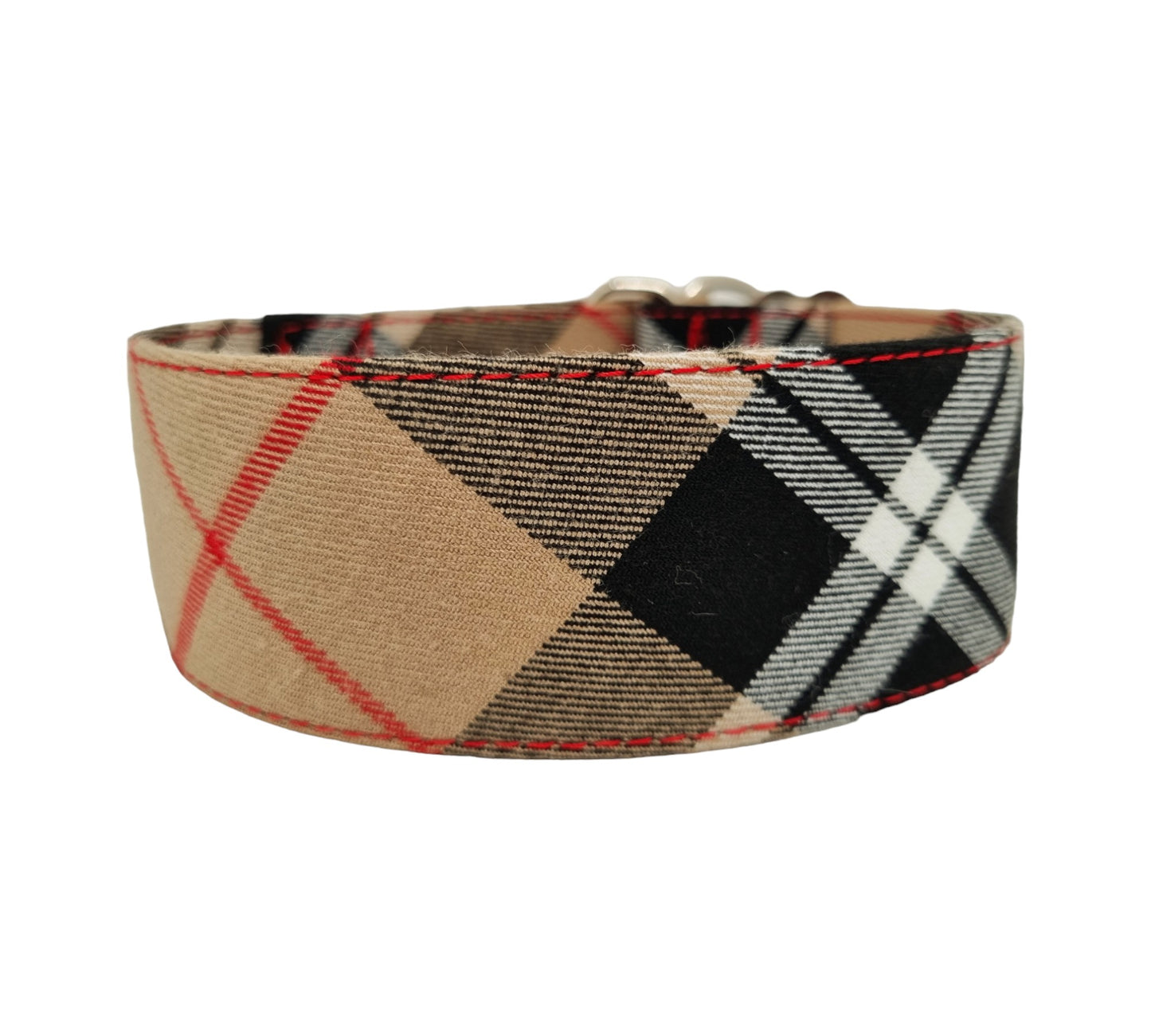 Beige-Black Check