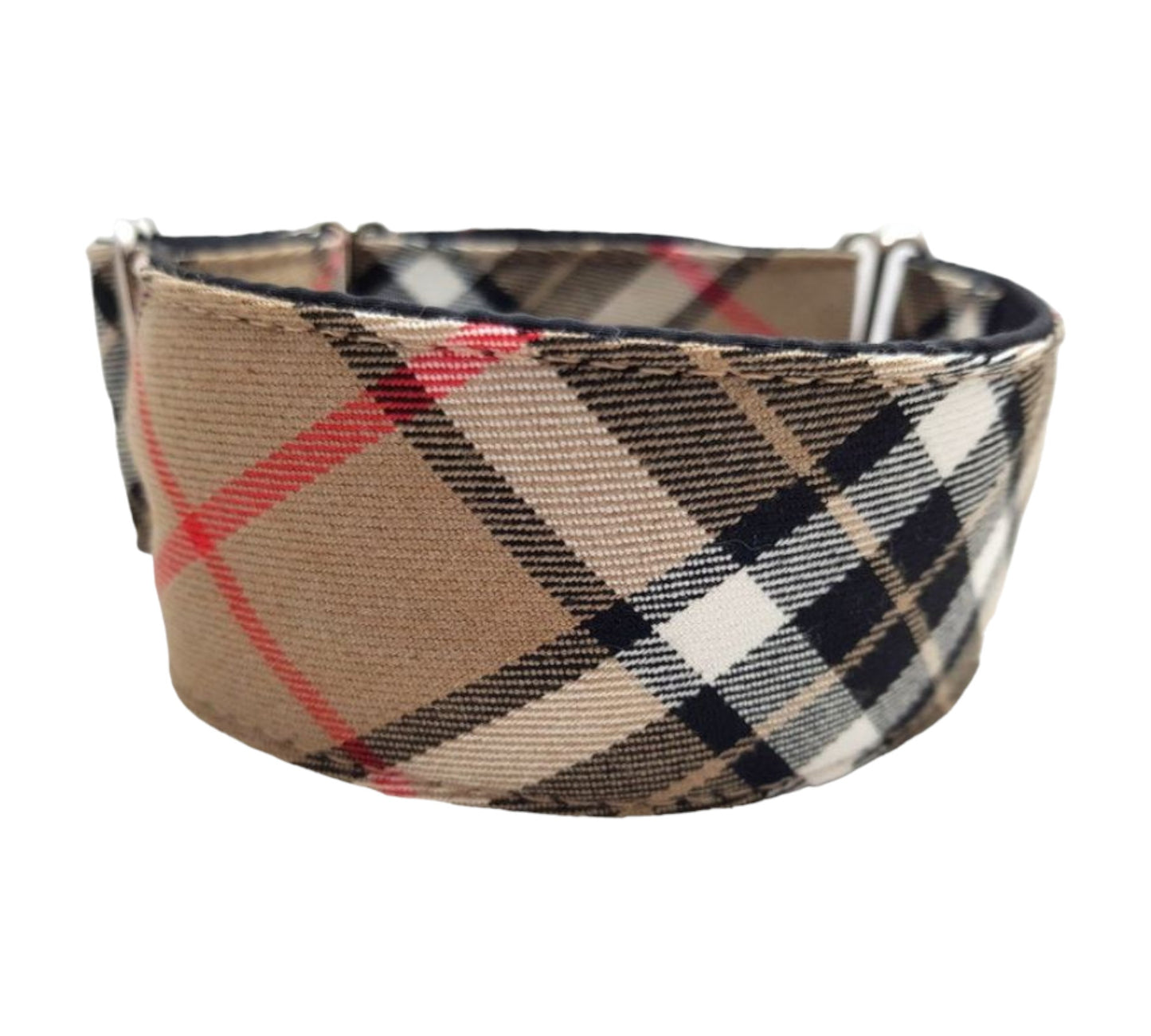Check beige-black-brown