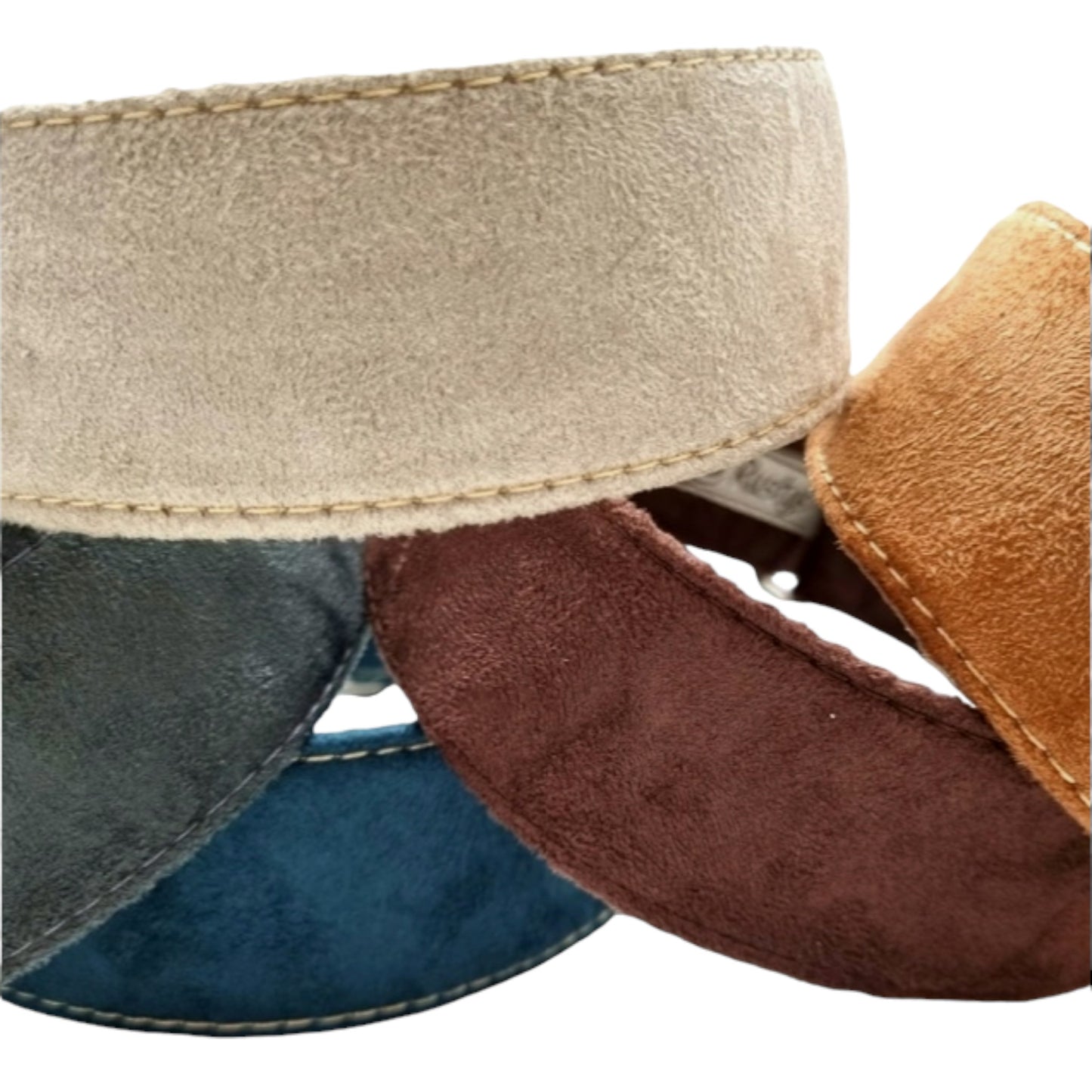 Suede look