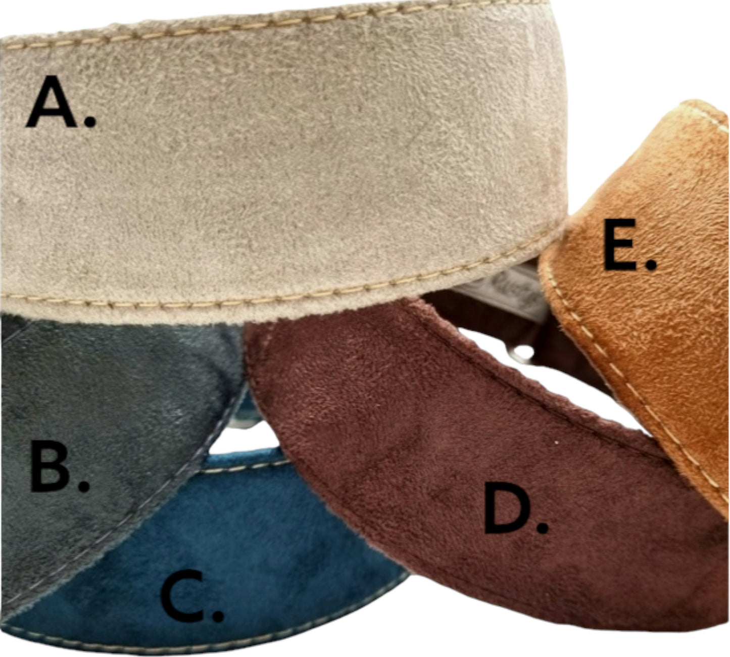 Suede look