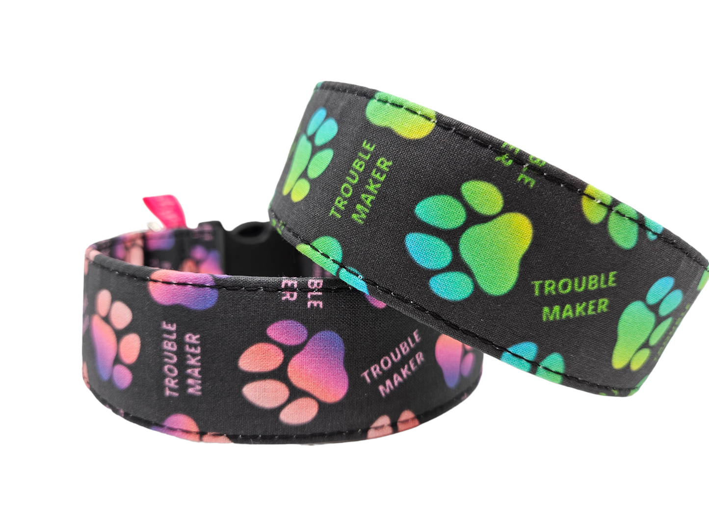 Troublemaker Green & Pink