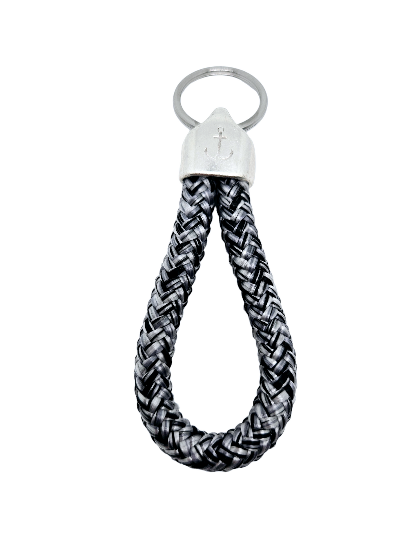 Key ring made of sailing rope "Anchor"