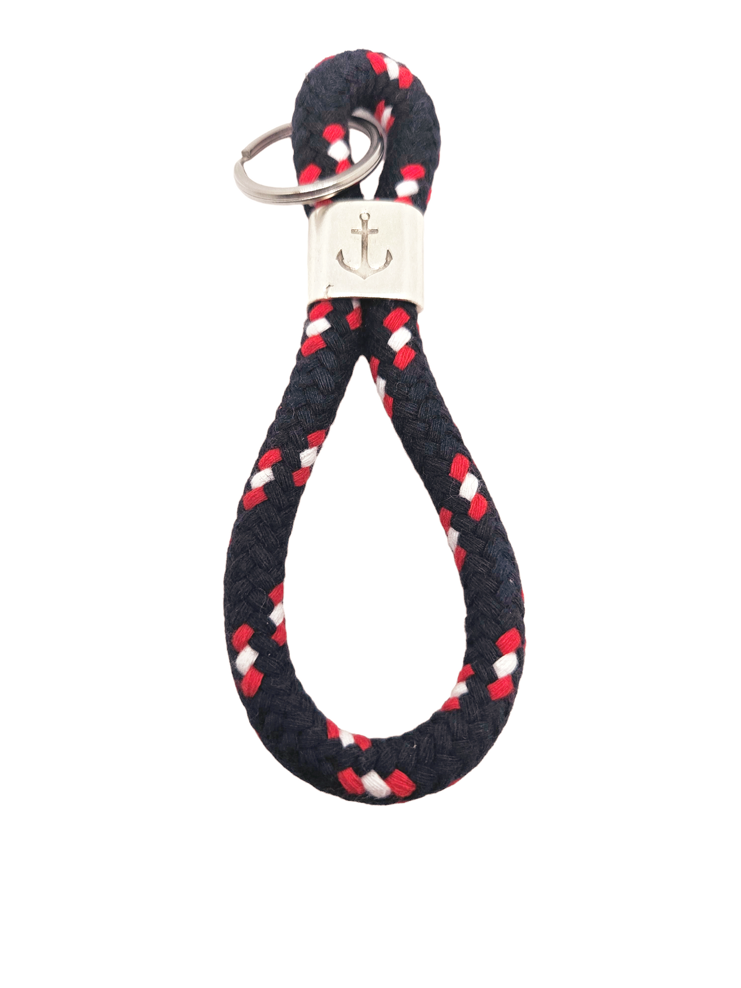 Keyring made of sailing rope "Anchor"
