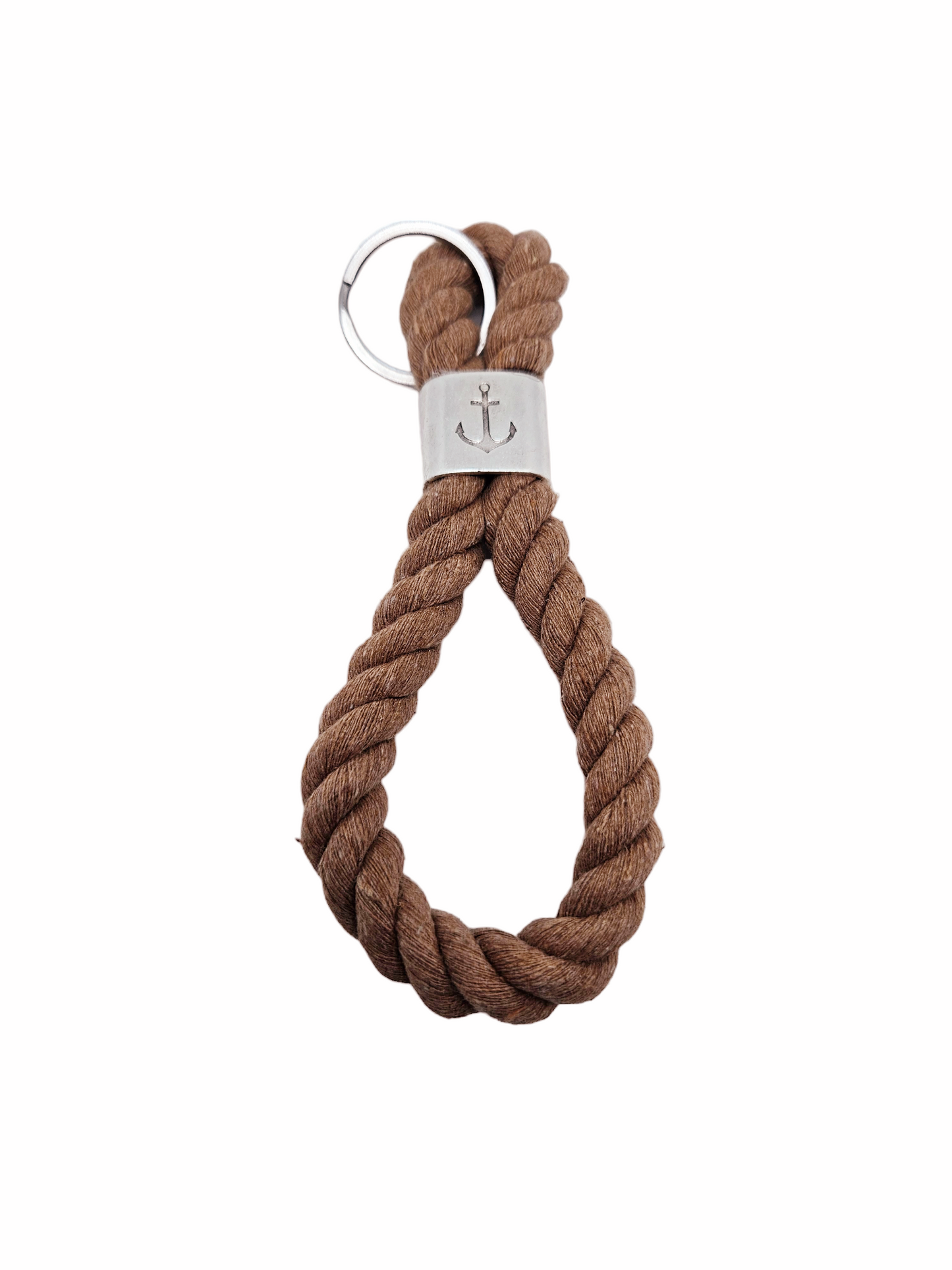 Cotton rope keychain "Anchor"