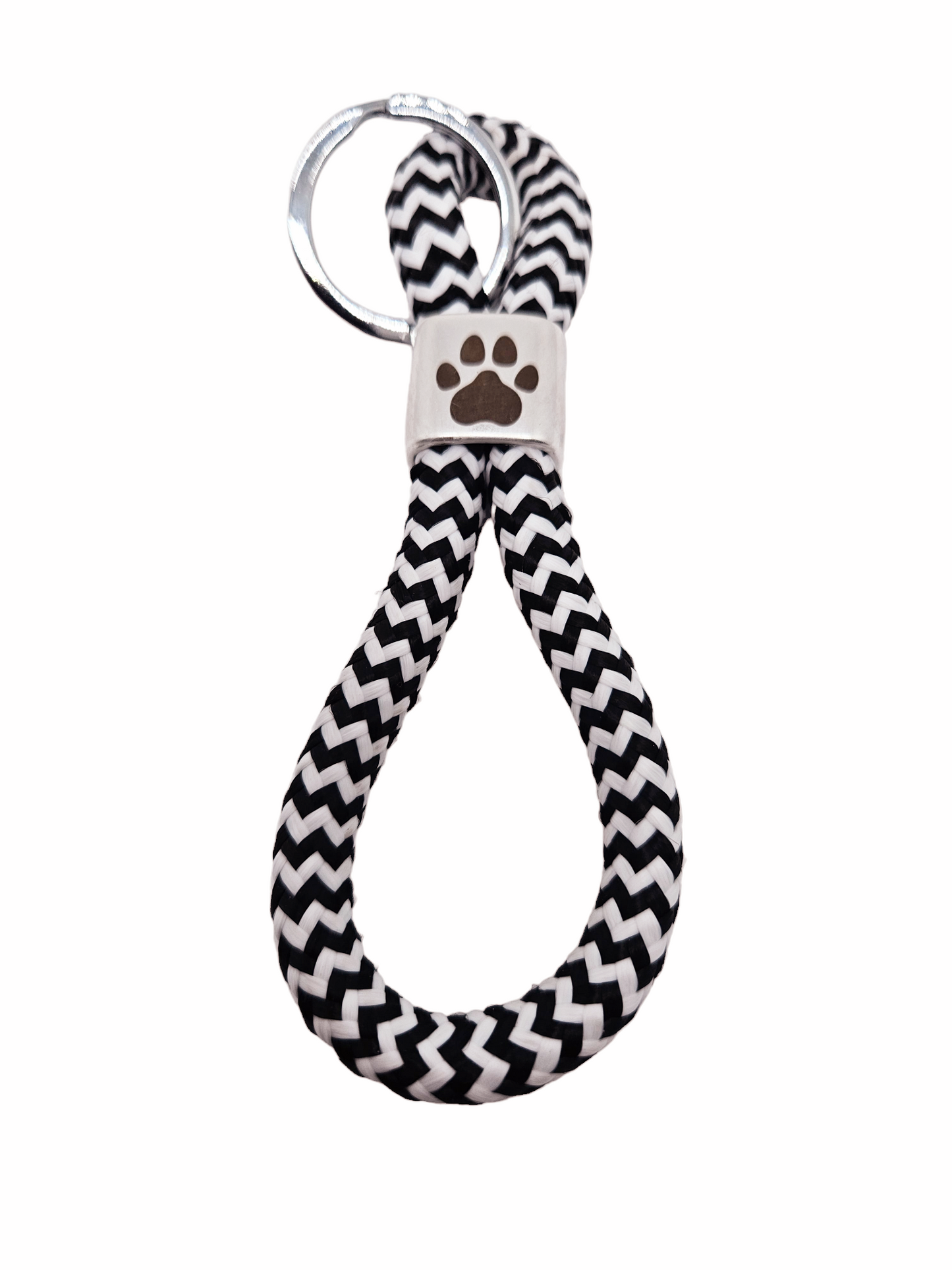 Keychain made of sailing rope "Paw"