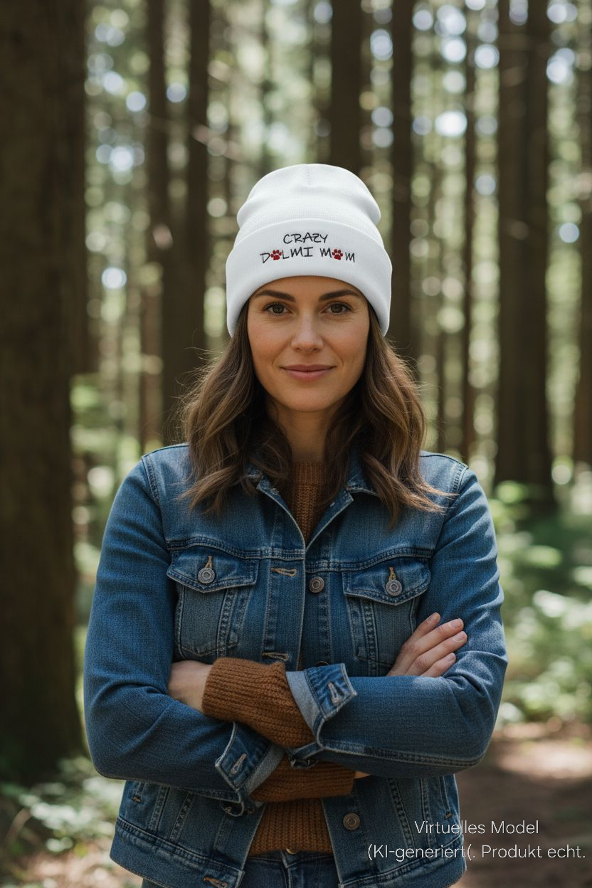 Beanie with a statement