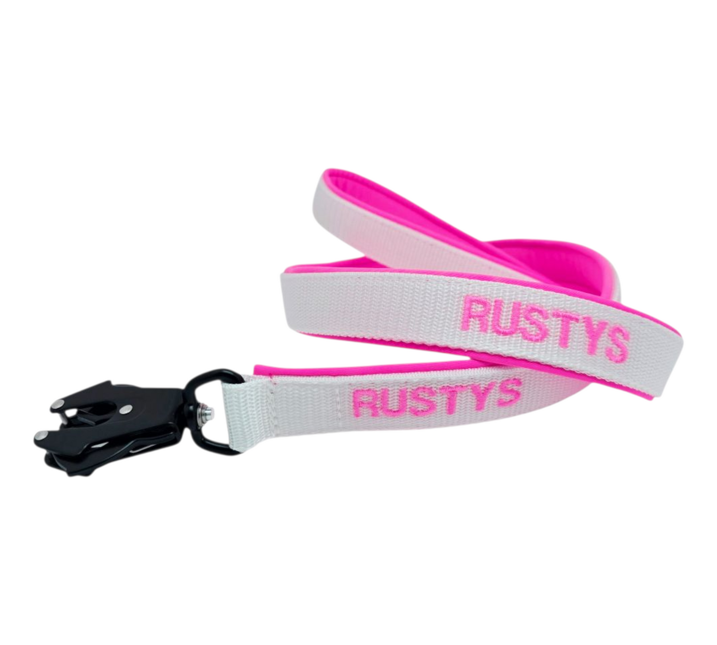 Leine Gurtband mit Softshell unterlegt