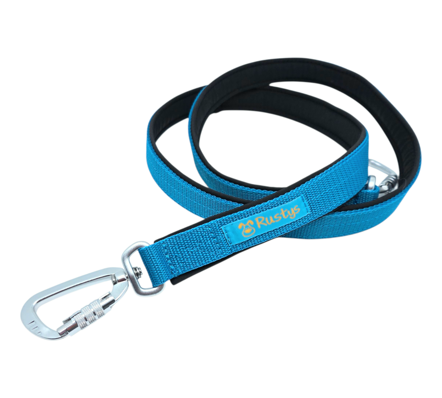 Leine Gurtband mit Softshell unterlegt