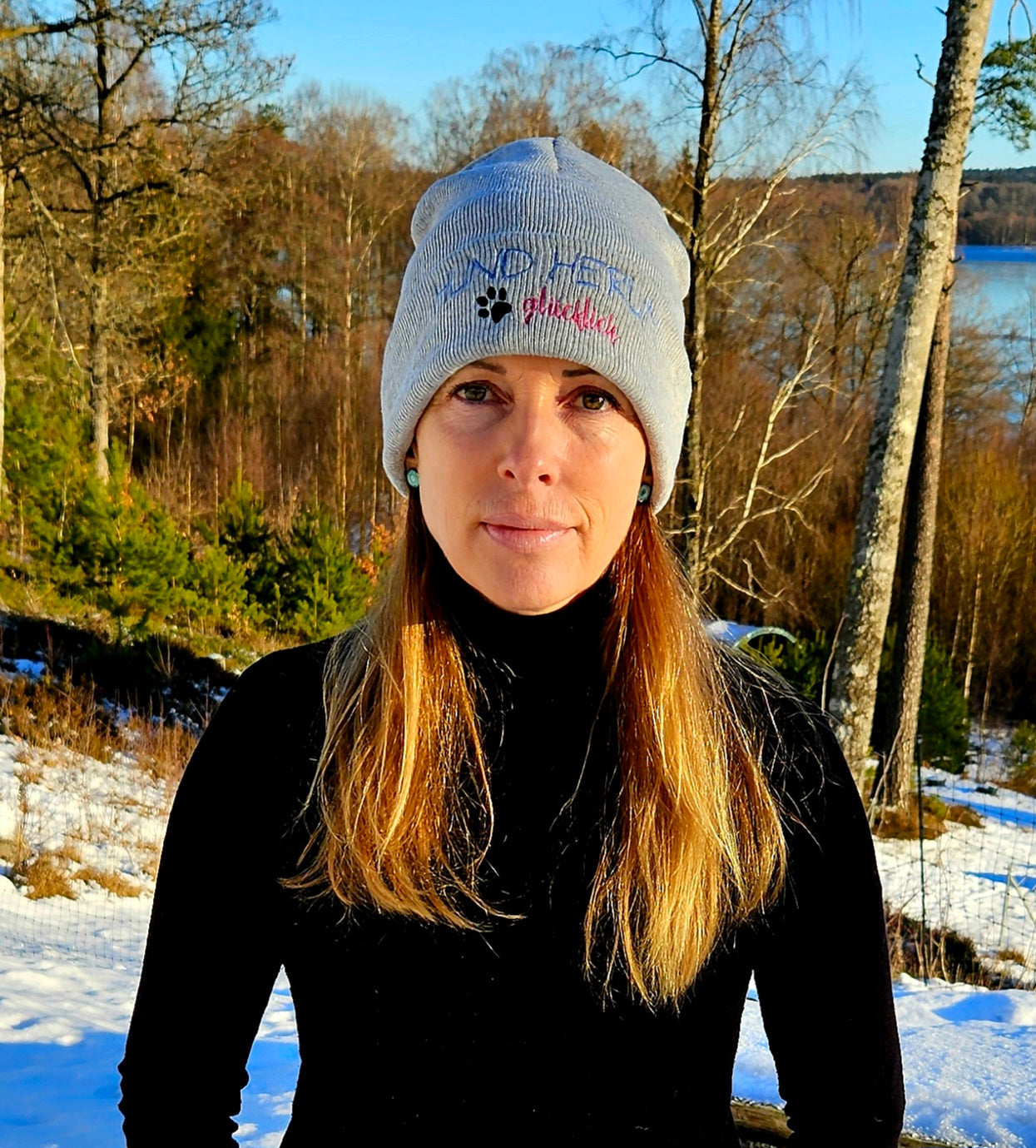 Beanie mit Statement