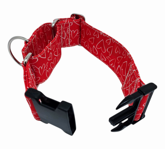Seitlicher Klickverschluss für ein Martingale Halsband. Nicht kombinierbar mit Airmesh und Kunstleder-Halsbändern!