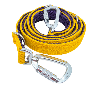 Leine Gurtband mit Softshell unterlegt