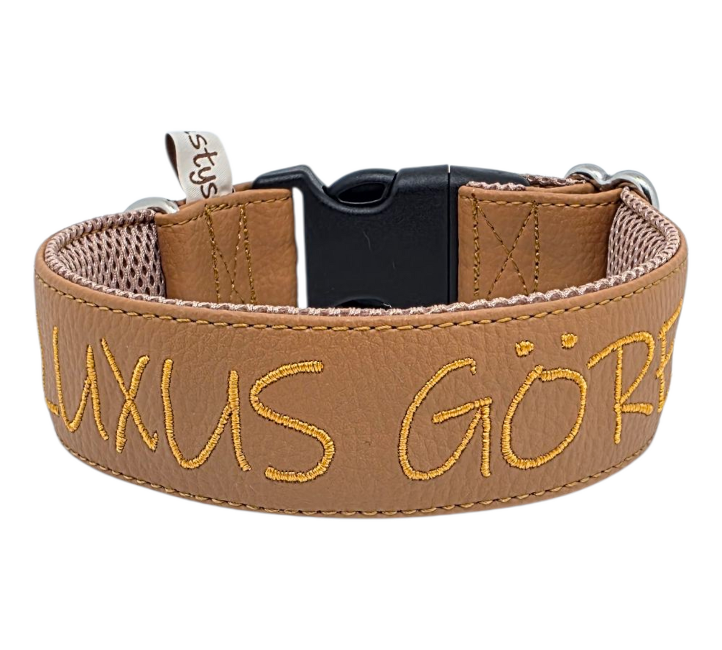 Klickverschluss Halsbänder aus Kunstleder