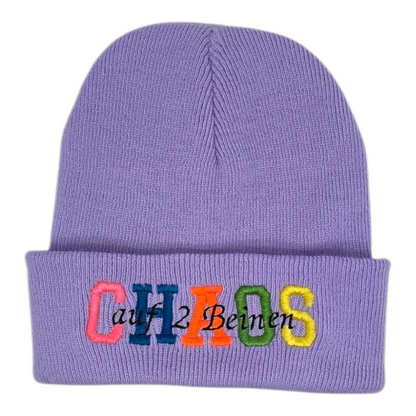 Beanie mit Statement