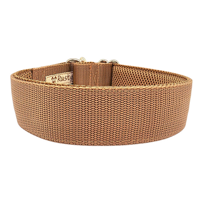 Pure webbing collars padded