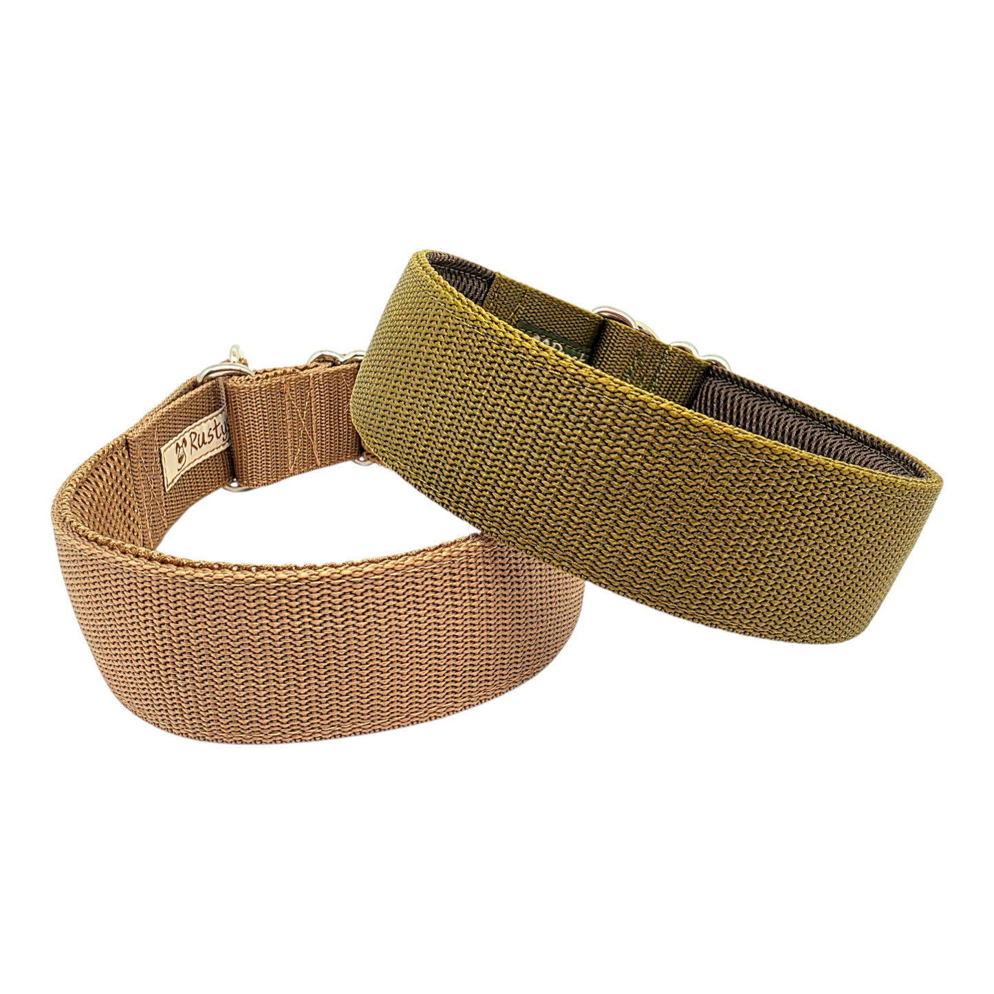 Pure webbing collars padded