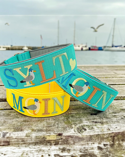 Pure webbing collars padded