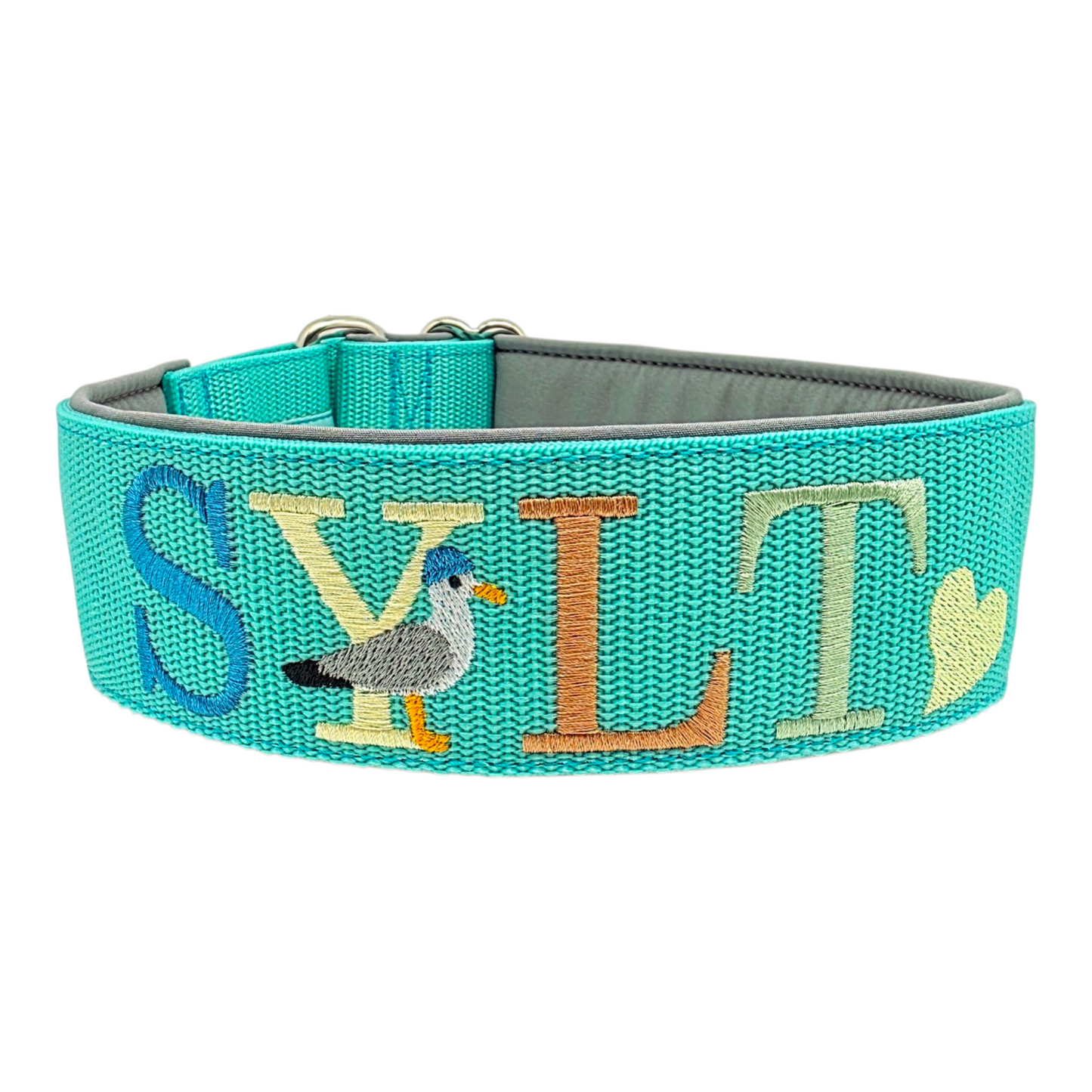 MOIN/SYLT oder Inselnamen Klickverschluss Halsband