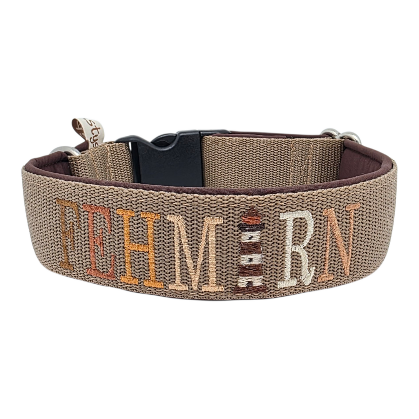 MOIN/SYLT oder Inselnamen Klickverschluss Halsband