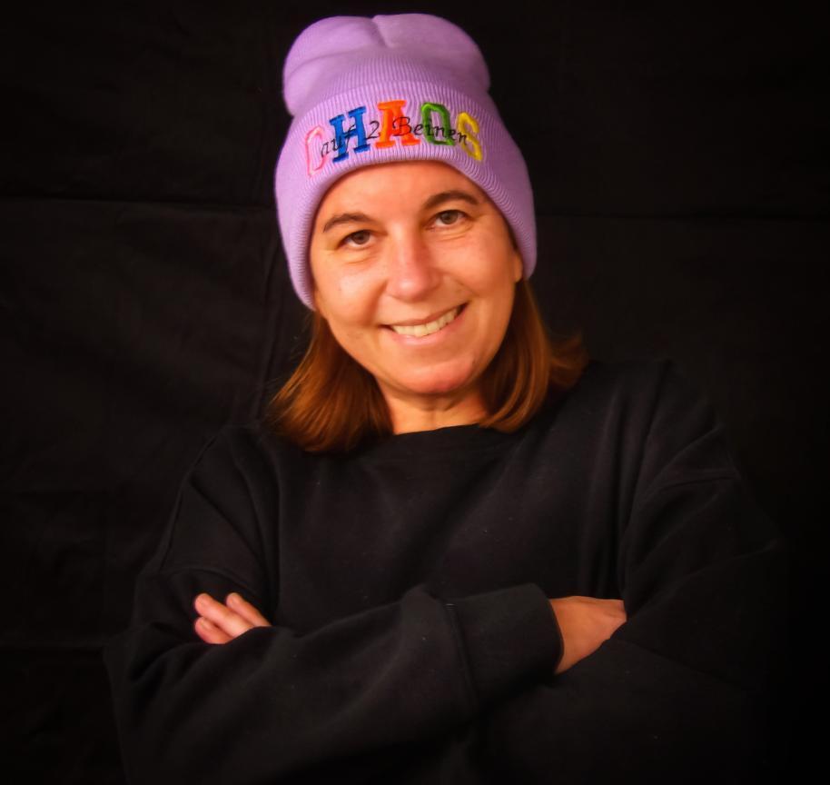 Beanie mit Statement