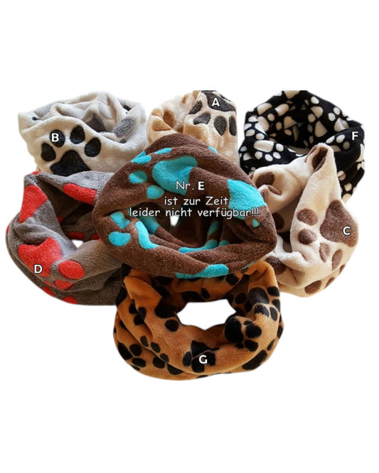 Kuschel Loop Sterne, Skulls Pfoten usw.