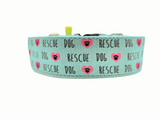 Klickverschluss Halsband Rescue Dog