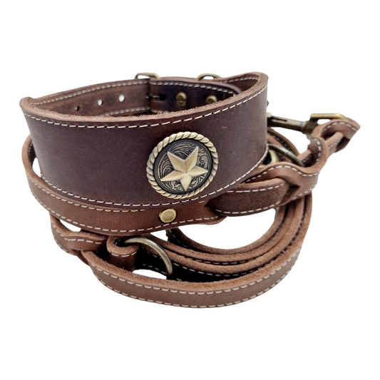 Ziernaht für das Halsband oder die Leine