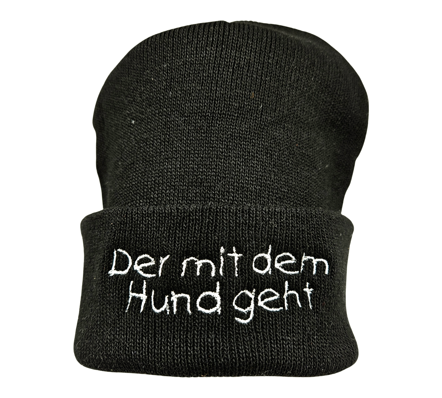 Beanie mit Statement