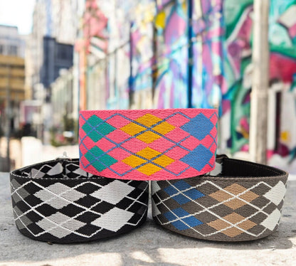 Klickverschluss Halsband Raute 23 Designs