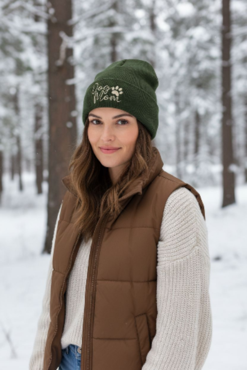 Beanie mit Statement