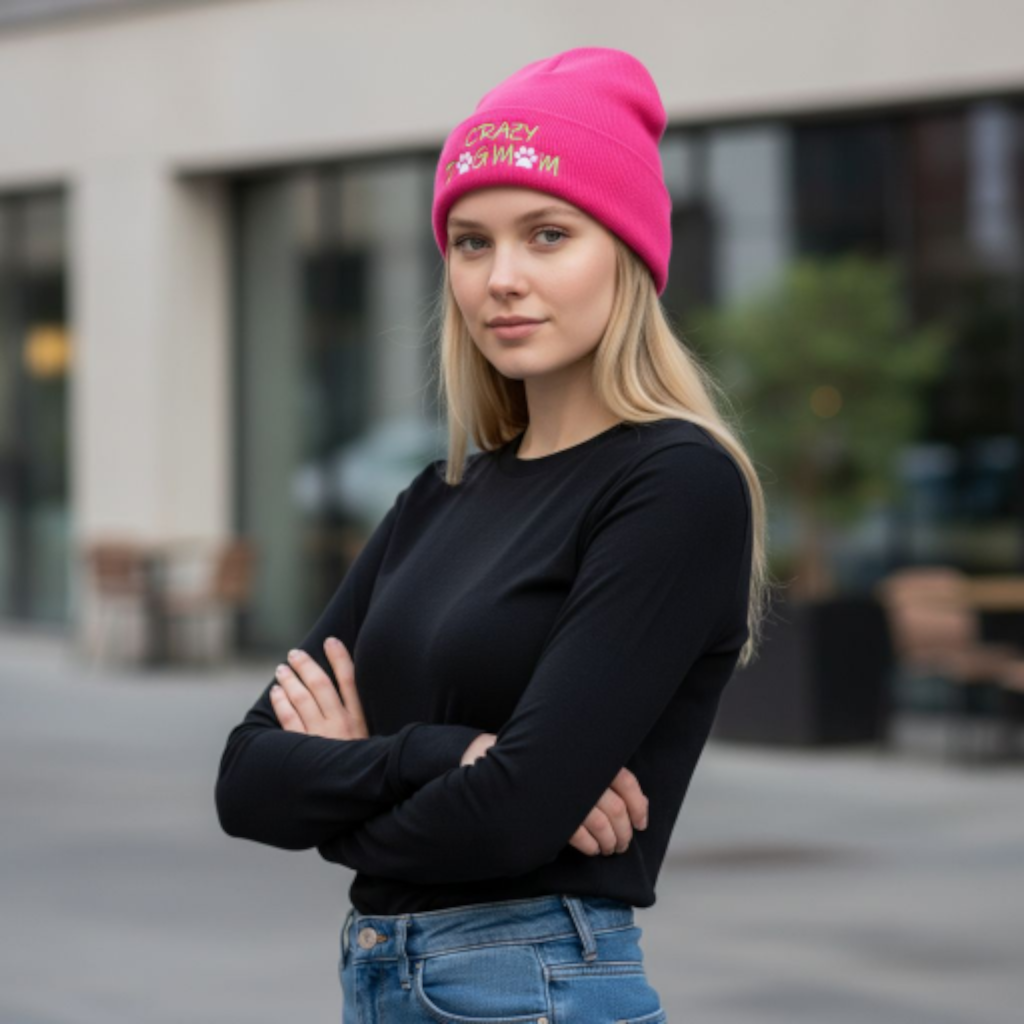 Beanie mit Statement