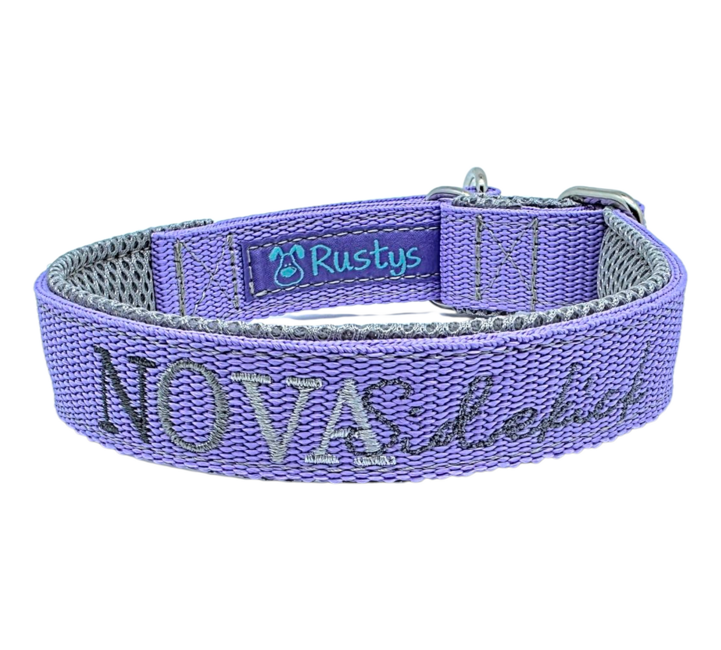 Reine Gurthalsbänder gepolstert