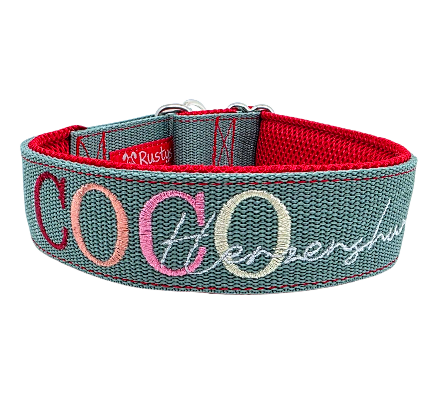 Reine Gurthalsbänder gepolstert