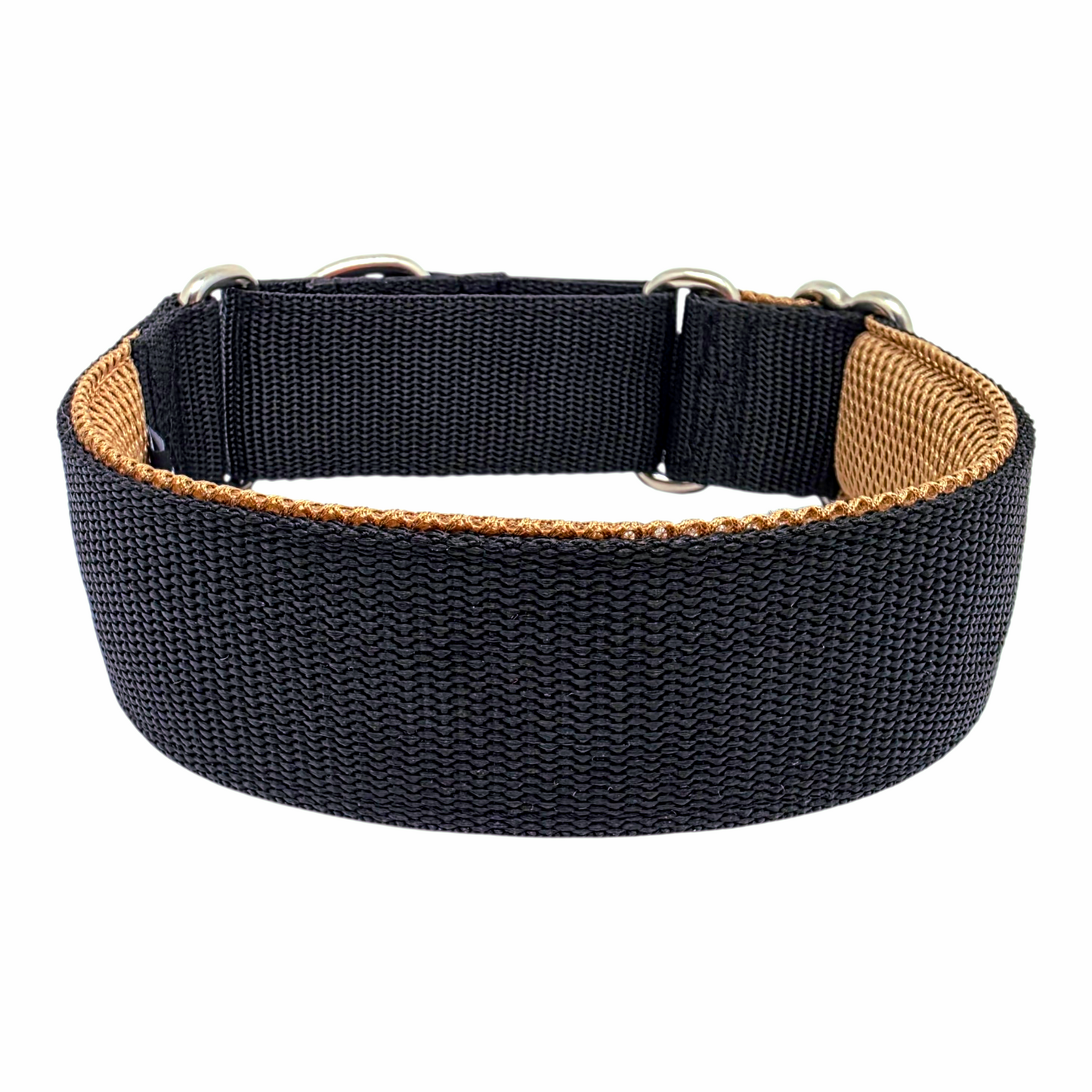 Pure webbing collars padded