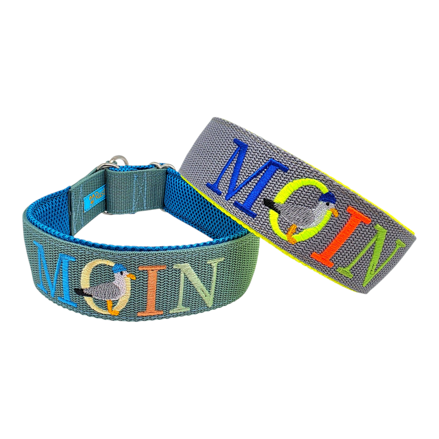 MOIN/SYLT oder Inselnamen Klickverschluss Halsband