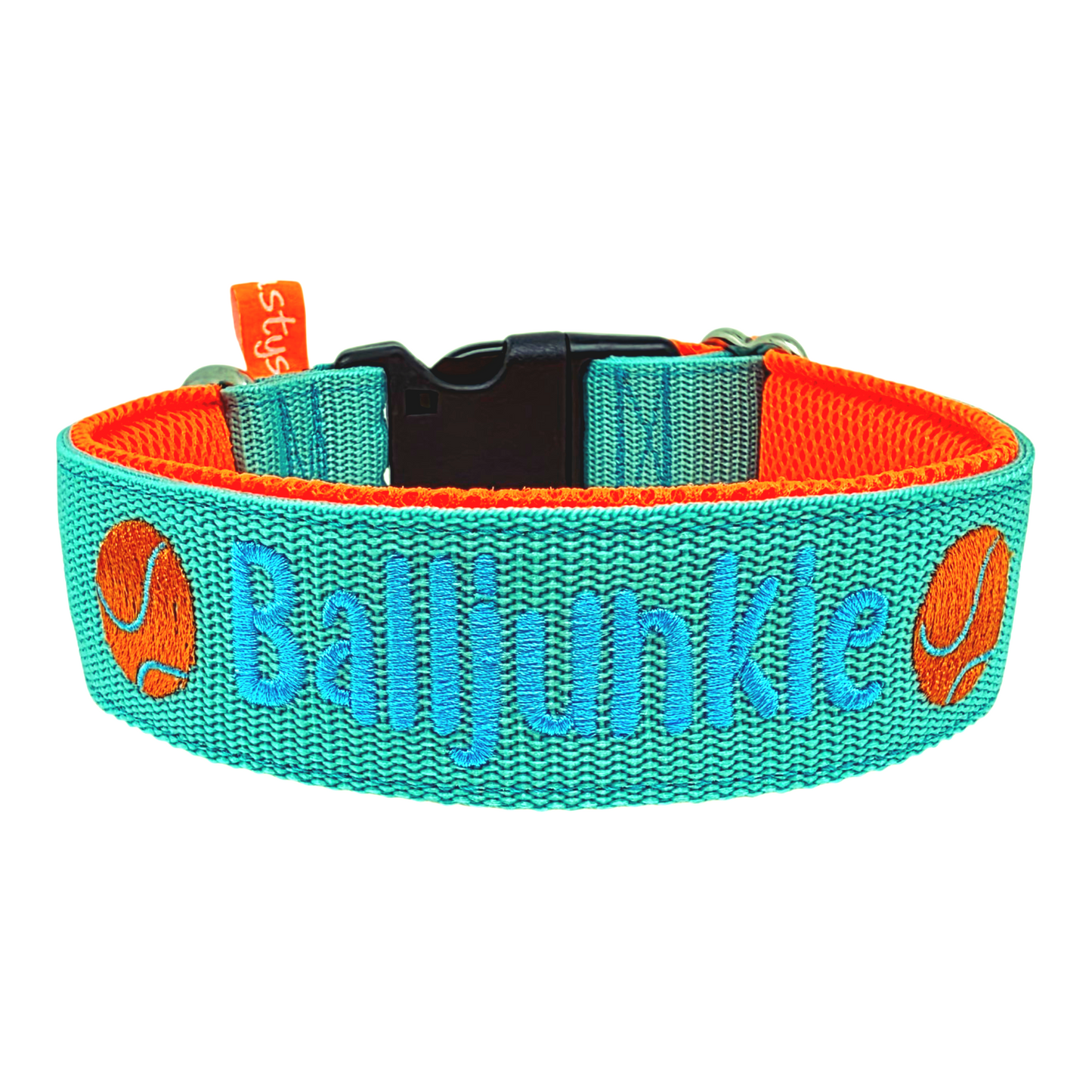 Pure webbing collars padded