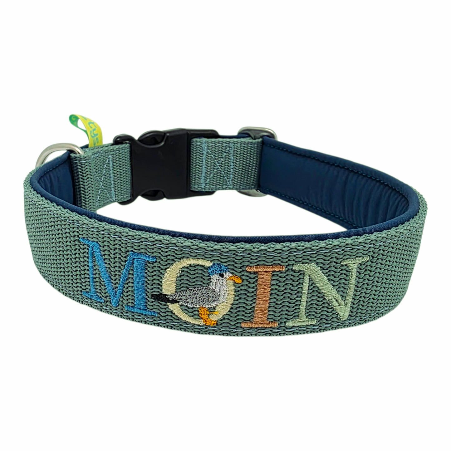 MOIN/SYLT oder Inselnamen Klickverschluss Halsband