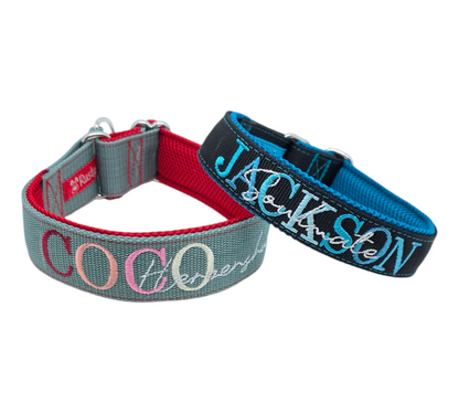 Reine Gurthalsbänder gepolstert