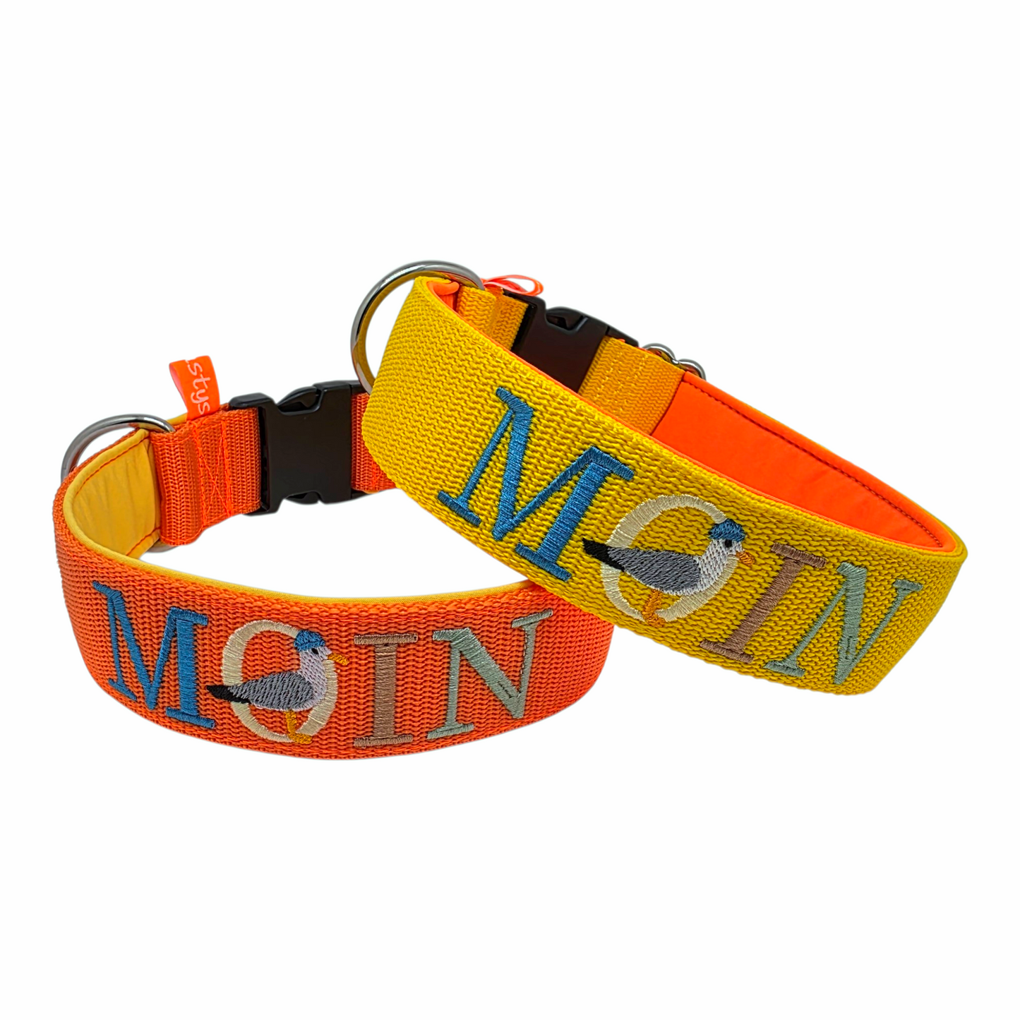 MOIN/SYLT oder Inselnamen Klickverschluss Halsband