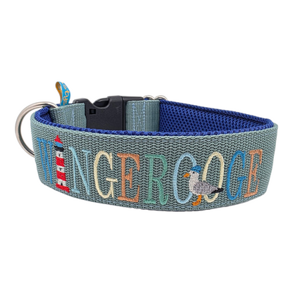 MOIN/SYLT oder Inselnamen Klickverschluss Halsband