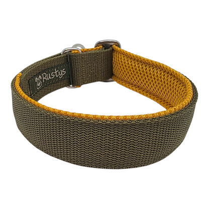 Pure webbing collars padded