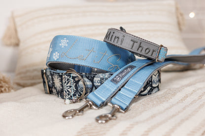 Leash webbing lined with softshell