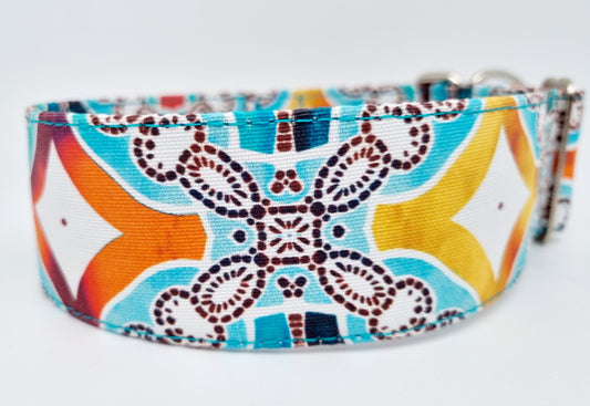 Halsband Ornament beschichtete Baumwolle