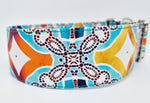 Halsband Ornament beschichtete Baumwolle