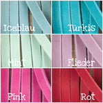 Fettleder Halsband mit Rollschnalle 5cm Breite