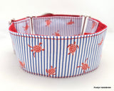 Halsband Maritim blau-rot-Schildi - Maritim
