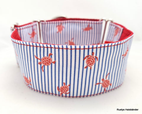 Halsband Maritim blau-rot-Schildi - Maritim
